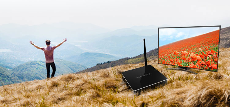 Der neue Player, die viewneo 4K SignageBox