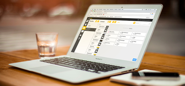 Verschachtelte Playlists im Content Management System