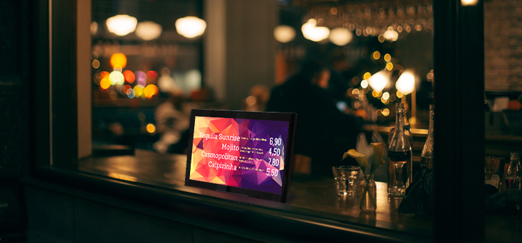 viewneo BARtab Anwendungen im Café
