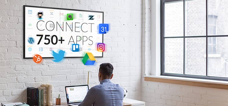 viewneo Digital Signage Zapier Automation Bloh Header