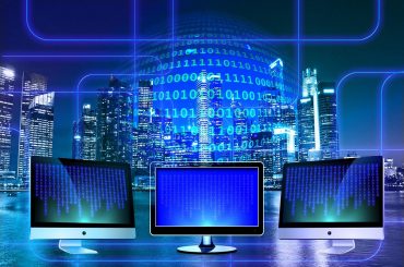 Digitalization of the Public Sector: Good, Bad, and Ugly Monitors with data overlaid