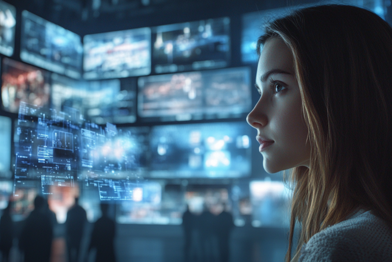 AI Digital signage